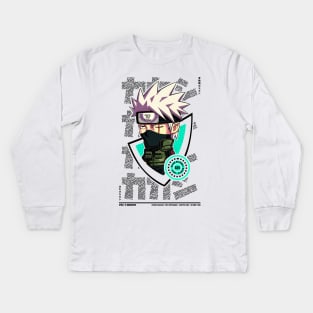 THE COPY NINJA | MINI ANIME STARS | VARIANT Kids Long Sleeve T-Shirt